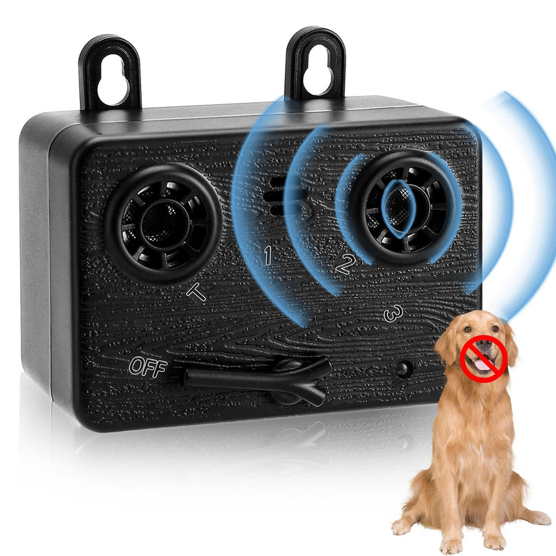 Anti Barking Devices, Auto Dog Barking Control Devices with 3 Modes, Rechargeable Ultrasonic Dog Bark Box Dog Barking Deterrent Devices, Effective Stop Barking Dog Devices for Indoor & Outdoor