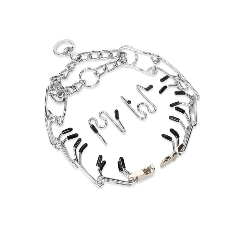 Adjustable Pinch Dog Training Collar Quick Release Buckle with Two Extra Links for Large Dogs Large (max neck 22) - PawsPlanet Australia