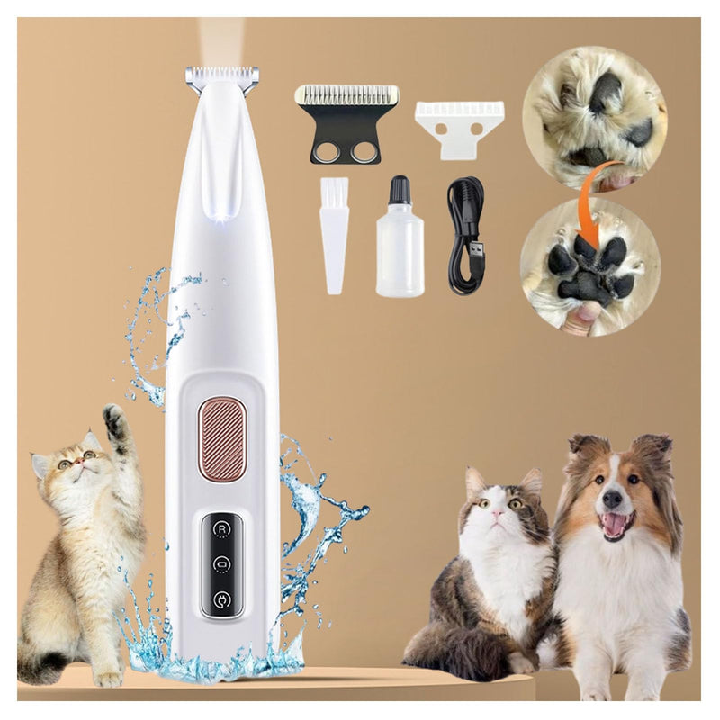 Petior Pet Paw Trimmer, Petior Paw Trimmer, Loom and Ledge Dog Trimmer, Petoir Paw Trimmer for Dogs, Pet MicroPrecision Trimmer, Electric Dog Trimmer for Paws Eyes Ears Face Rump (1Set) 1set - PawsPlanet Australia