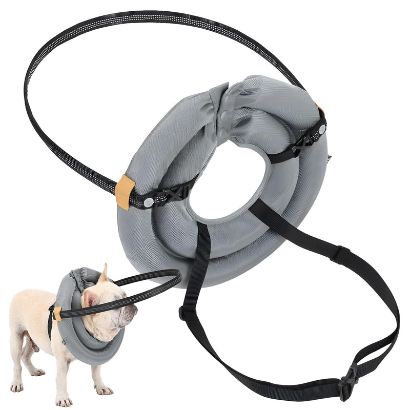 Blind Dog Harness, Lightweight Collar for Dogs&Cats, Adjustable Blind Dog Collar Harness, Pet Anti-Collision Ring for Blind, Eye Injury, Vision Impairment Pets for Protective & Build Confidence XL - PawsPlanet Australia