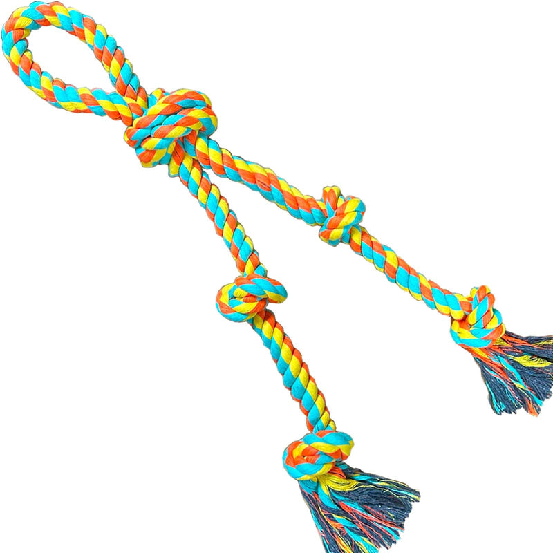 Extra Large Dog Tug of War Rope Toy for Aggressive Chewers Medium Large Breed Giant Chew Rope Puppy Teething Toys Indestructible Tug Rope Durable Knotted Rope Chewing Toys Heavy Duty XL Rope Toy - PawsPlanet Australia