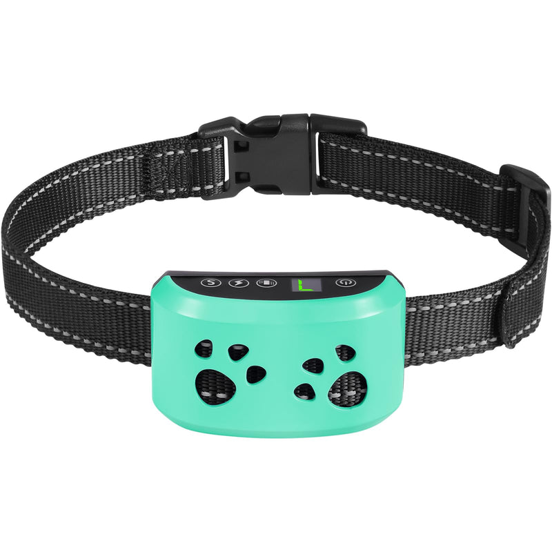 Dog Bark Collar, Svtrat Smart Bark Collar for Small Medium Large Dogs Anti Bark Collars with 4 Training Modes and 7 Level Sensitivity, Barking Collar Tiffany - PawsPlanet Australia