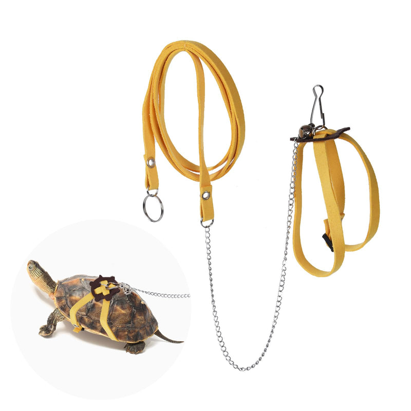 Turtle Leash,Training Harness for Tortoise,Adjustable Tortoise Leash,Supplies for Turtle, Suitable for Most Lizard Pets, Pet Toys (Small Size) - PawsPlanet Australia