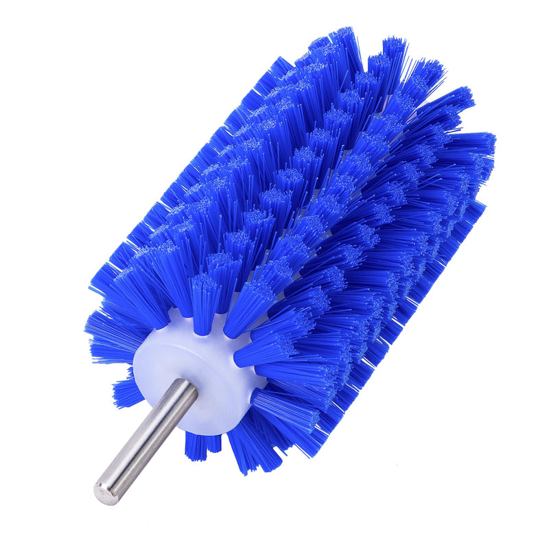 EBaokuup Livestock Mini Roto Drill Brush Attachment-0.2 Inch Drill Shank Cattle Fur Brush-Cattle Scratcher Roto Brush for Goat Sheep Cattle Horse Pig Grooming 1 Pcs - PawsPlanet Australia