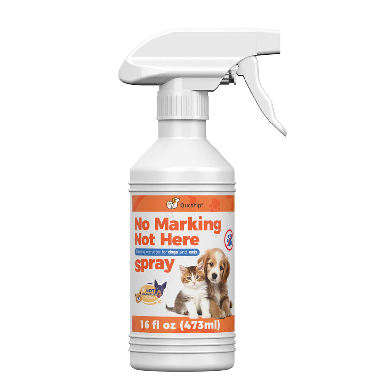 Qucship 16oz Effective Dog Stay Away Spray for Training – Psafe Pet Training Aid to Stop Inappropriate Peeing - Stop Dog Urinating in House with No More Peeing in House - PawsPlanet Australia