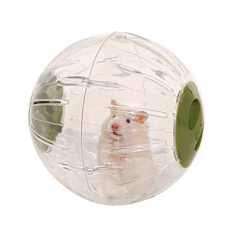 Large Hamster Wheel Sport Running Ball Hamster Toys for Hamsters Guinea Pig Mice Ferret Small Pet 7.3” x 7.3” x 7.3” Green - PawsPlanet Australia