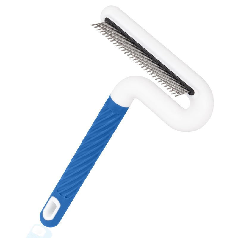 Flea Comb, TailGurus Effective Flea Comb for Cats & Dogs - Shedding Brush for All Pets - Long Hair Friendly - Durable - Versatile & Safe - Durable, Safe & Versatile - Portable, Pet-Friendly(TG2042) One Size Blue - PawsPlanet Australia