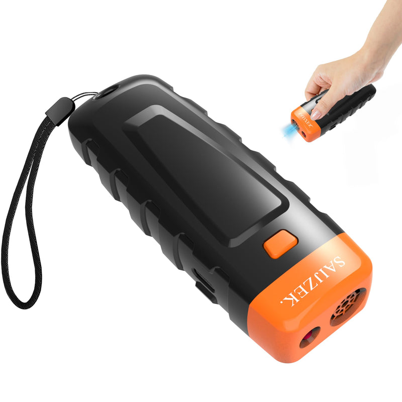 Ultrasonic Dog Trainer | Bark Deterrent Training Device | Anti Barking Silencer | Barks No More Devices | Stop Control Dogs Bad Behavior | Stopper Corrector Clicker Repellent Black - PawsPlanet Australia