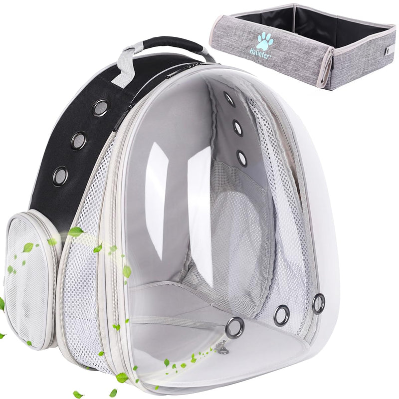 Front Extension Cat Backpack + Cat Travel Litter Box - PawsPlanet Australia