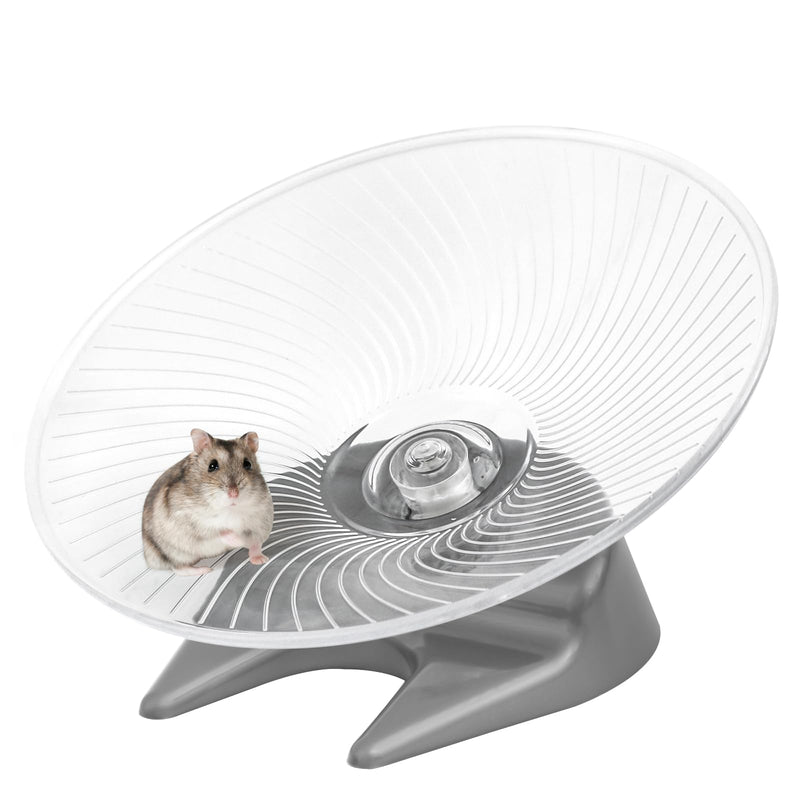 Silent Hamster Exercise Wheels - Quiet Spinner Hamster Running Wheels with Adjustable Stand for Gerbils Mice Or Other Small Animals,Medium 7.3x6.7x4.5 INCH - PawsPlanet Australia