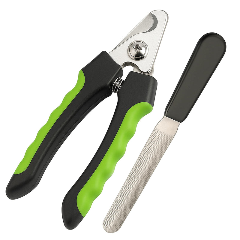 CHARLIE & BUDDY Cat Nail Clipper – Dog Nail Clippers and Grooming Tool for Cats and Dogs, Easy Grip Dog Clippers for Grooming, Safe Pet Nail Trimming Solution - PawsPlanet Australia