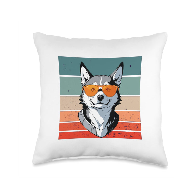 Playful Throw Pillow 16x16 - PawsPlanet Australia