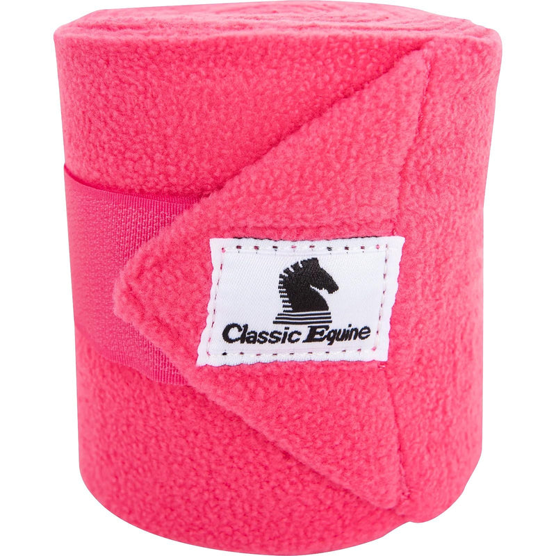 Classic Equine Hot Pink 4 Pack Polo Wraps - PawsPlanet Australia