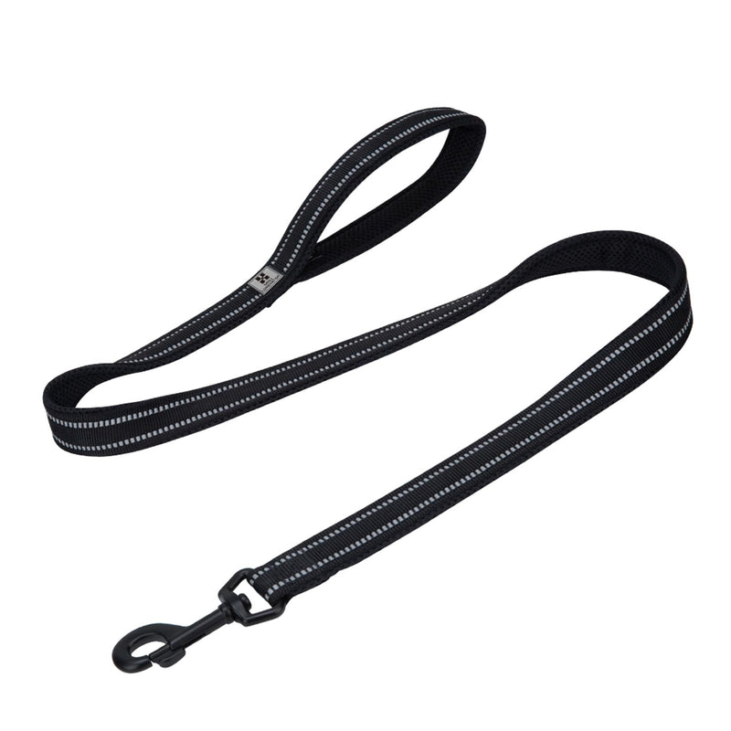Reflective Dog Leash Short Dog Leash Dog Harness Leash Strong Dog Leash Leash for Big Dog Leash for Small Dogs Medium Dog Leash Light Dog Leash Braided Dog Leash S Black - PawsPlanet Australia