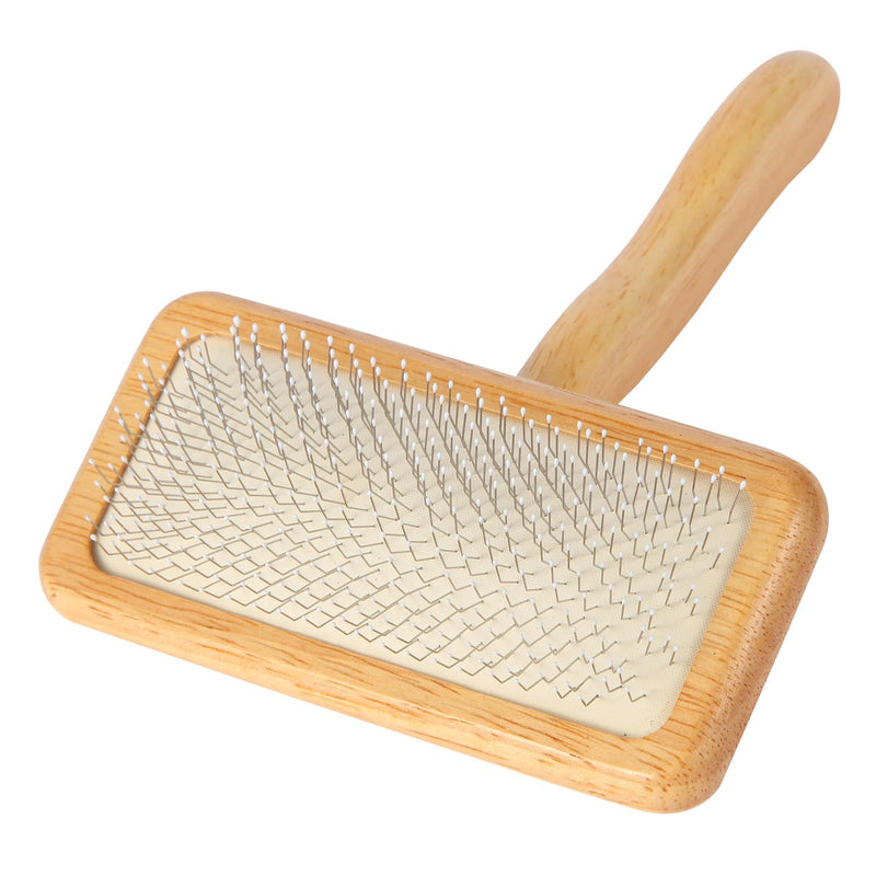 Dog Slicker Brush for Shedding & Grooming - Professional Dog Brush and Cat Brush with Coated Tips & Air-Cushion Design, Deshedding Tool Removes Undercoat Tangles & Loose Fur for Long/Short Hair Pets - PawsPlanet Australia