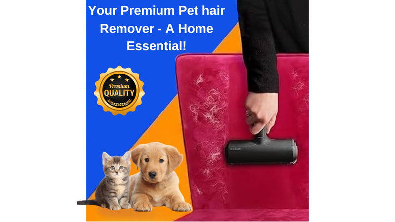 Self-Cleaning Dog Hair Remover Brush – Reusable Lint Roller for Dog and Cat Hair, Sofa Pet Hair Remover, Car Accessories, and Car Detailing Kit – Eco-Friendly and Durable Pet Hair Removal Tool - PawsPlanet Australia