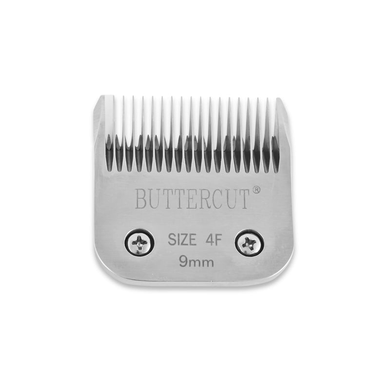 Geib Buttercut Detachable Replacement Dog Clipper Blade - Size 4F, Stainless Steel Long-Lasting Sharp Edges, 3/8-Inch Length, Compatible with Andis A5, Oster A5, Wahl KM10, Size-4F Dog Grooming Blade - PawsPlanet Australia