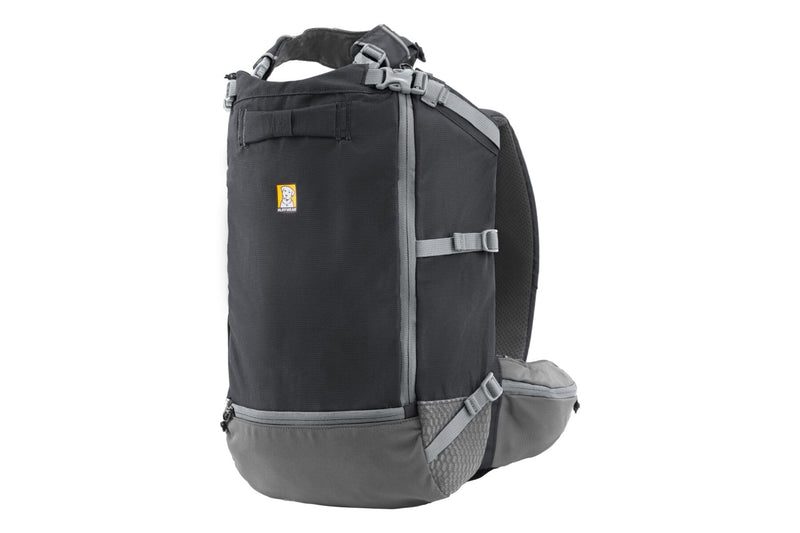 Ruffwear, Hitch Hiker Dog Backpack Carrier, Hands-Free Dog Carrier Backpack with Breathable Mesh, EVA Foam Padding, Durable Polyester, Lightweight Design for Small Dogs, Basalt Gray, Small - PawsPlanet Australia