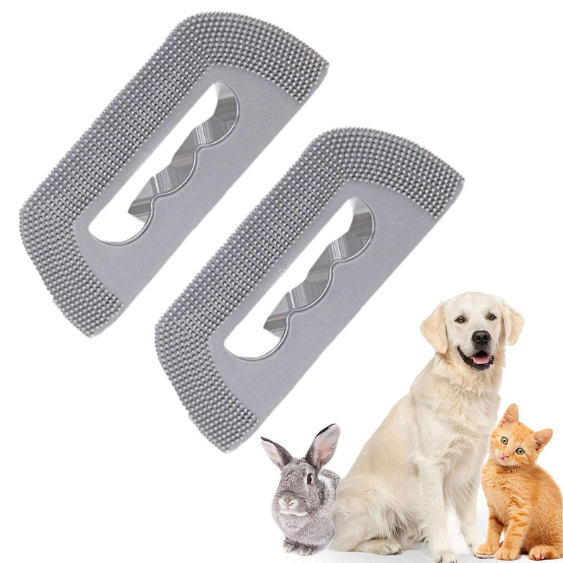 2PCS Mini Pet Hair Remover | Edge and Corner Cleaner, Pet Hair Brush Sheet for Cat Dog Rabbit Kitten Sofa Bed Carpet Rake Rug Fabric Couch Furniture & Car Interiors - PawsPlanet Australia