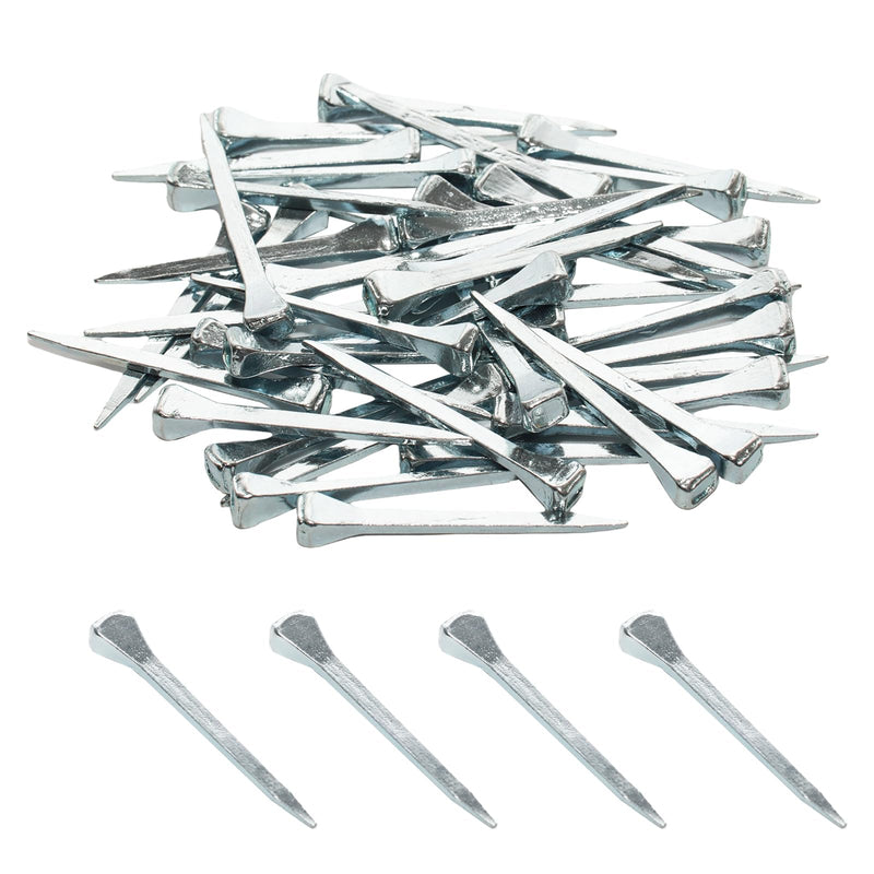 50 Pcs E3 Horseshoe Nails, Low-Carbon Steel Horseshoe Nails for Horse Training Equestrian Sports（45mm） E3（45mm） - PawsPlanet Australia