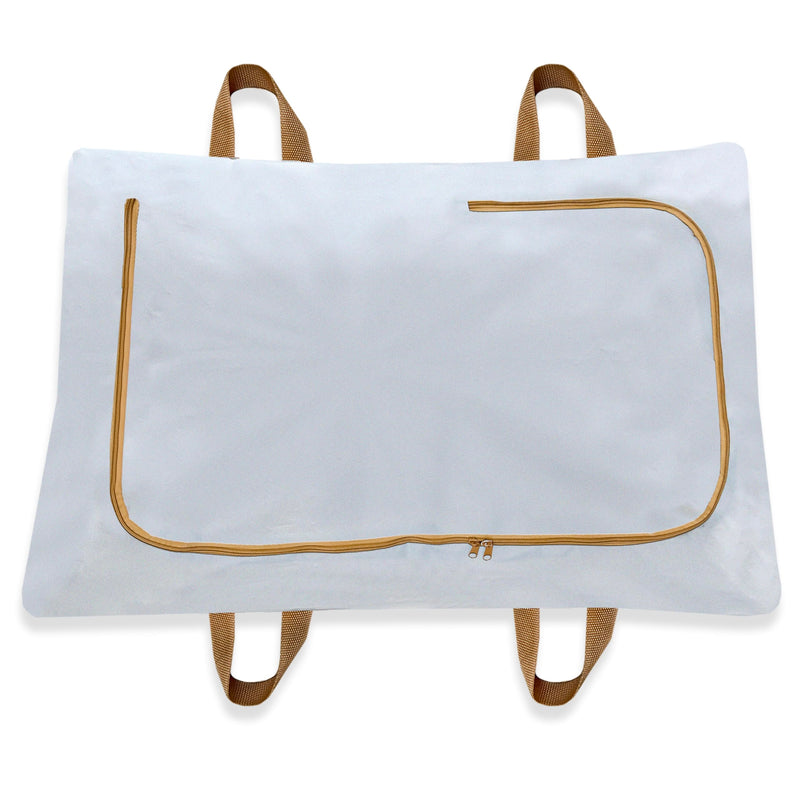 Pet Body Bag for Burial. Suitable for 20-40lb Dogs, Cats, Rabbits, Ferrets, Absorbent Underpad, 4 Handles, Zipper. Medium - PawsPlanet Australia