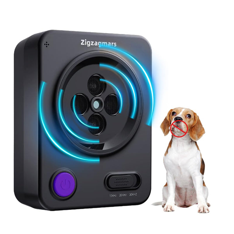 Anti Barking Device for Dogs, Ultrasonic Dog Barking Control with 3 Adjustable Modes, Rechargeable, Rainproof Sonic Deterrent, Effective Barking Silencer for Indoor & Outdoor Use - PawsPlanet Australia