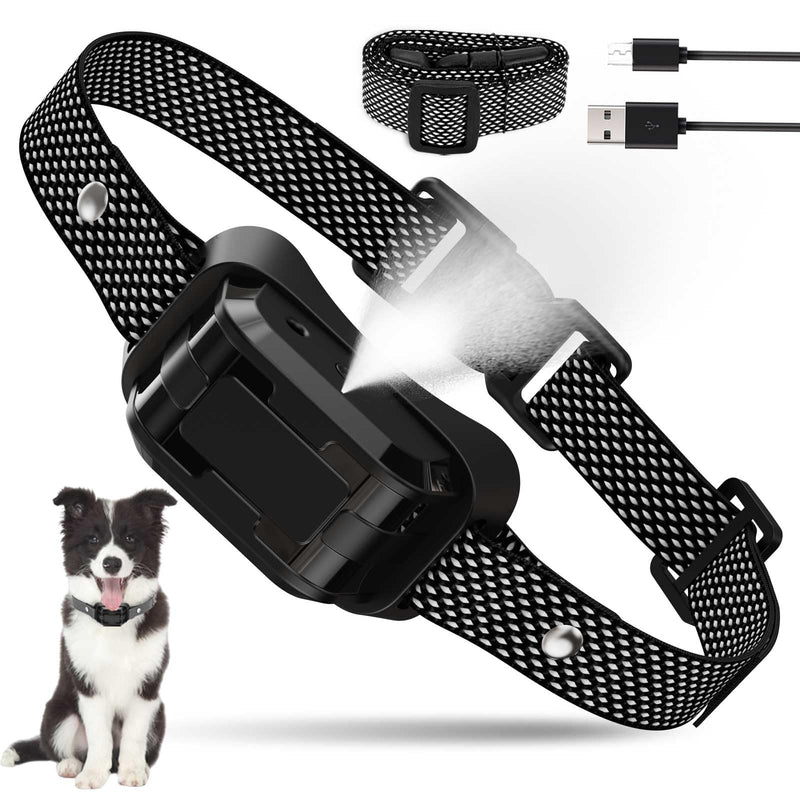Citronella Bark Collar for Dogs, [No Spray Refill] Spray Dog Training Collar, Humane Citronella Dog Barking Collars, Safer Anti Barking Collar for L/M/S Dogs Black-21B - PawsPlanet Australia