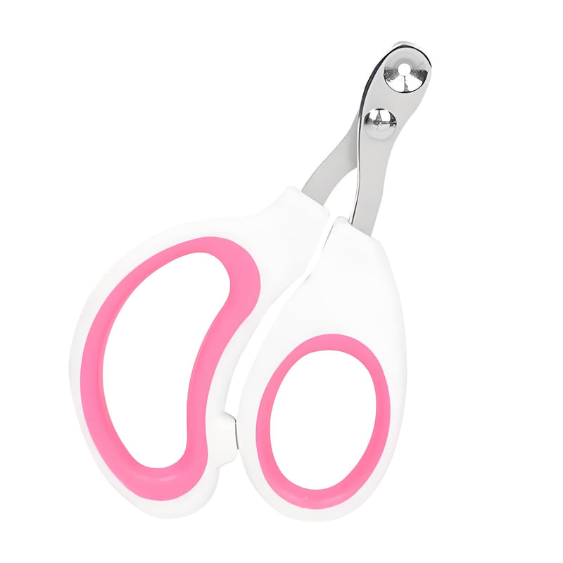 Stainless Steel pet Nail Clippers in Rose red, 1 Piece per Sale - PawsPlanet Australia