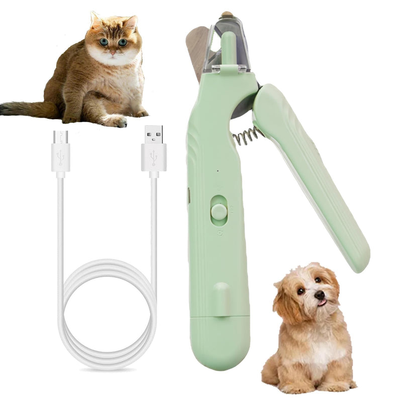 2 In 1 Pet Nail Clipper and Grinder, Professional Electric Rechargeable Pet Nail Fast Trimmer, Painless, Claw Care Grooming, Smoothing, Silent - Shockproof, For Small, Large Dogs & Cats, upgraded - PawsPlanet Australia