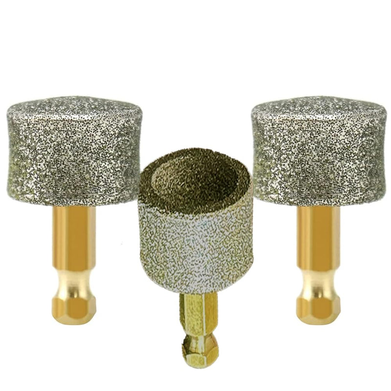 3 Pack Dog Nail Grinder Replacement Head, Pet Nail Grinder Diamond Tip Replacement, Professional Spare Grinding Head for Electric Pet Paw Trimmer Nail Grinder, Dog Claw Smoothing Grinder Bits - PawsPlanet Australia