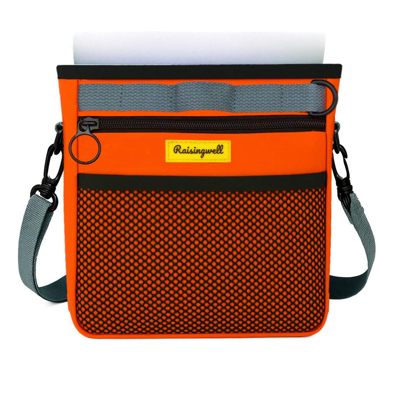 Dog Treat Pouch with Magnetic Closure 4-Cup Silicone Bag Fanny Pack Holder with Clicker 4 Ways to Wear Front Pocket Fits All Phones Ideal for Leash, Pet Walking and Training（Orange） 4CUP J.Orange - PawsPlanet Australia