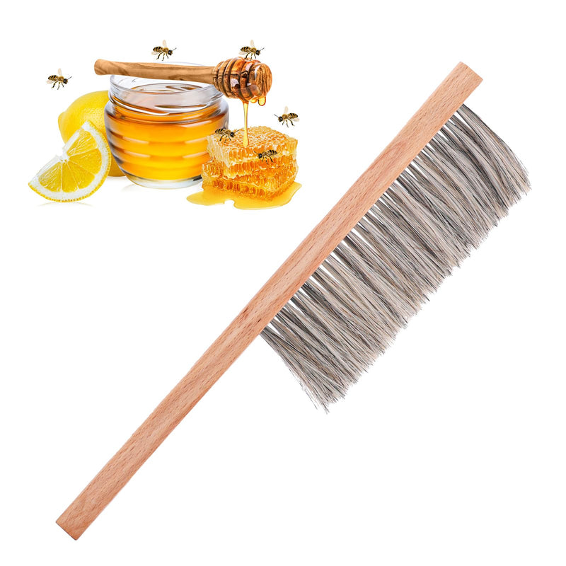 Beekeeping Brush for Beekeepers, Soft Bristles Cleaning Brush with Ergonomic Wooden Handle - Gentle Cleaning Tool for Durable Use, Bee Hive Supplies Beekeeping Equipment for Bee Keepers - PawsPlanet Australia