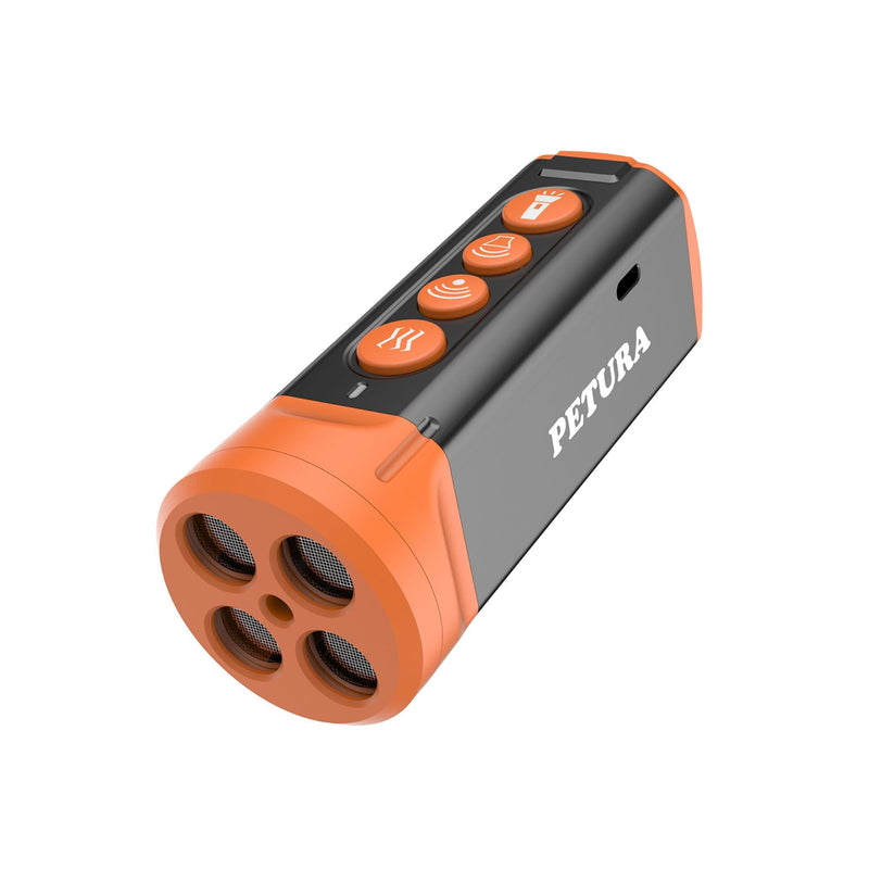Dog Bark Deterrent Devices Best Anti Barking Device for Dogs Outdoor Ultrasonic Bark Stopper Rechargeable 33 ft Range Adjustable Flashlight Modes Shock Collar Alternative to Stop Bad Behavior - PawsPlanet Australia