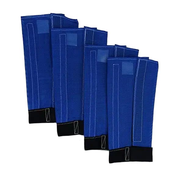 Fly Free Products Standard Horse Fly Boots- Blue