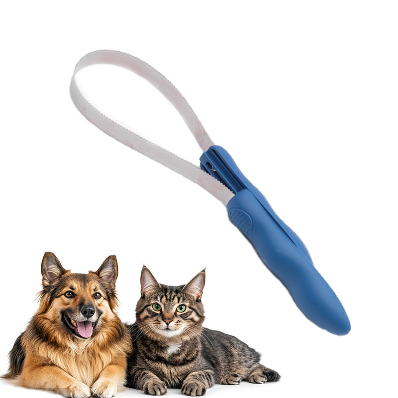 Dog Shedding Blade Dual-Sided Shedding Blades Stainless Steel Doggie Deshedding Brush Tool Curry Comb Dogs Brush Slicker Brushes for Grooming Pet Loose Hair Removal All Dogs Coat Types - PawsPlanet Australia