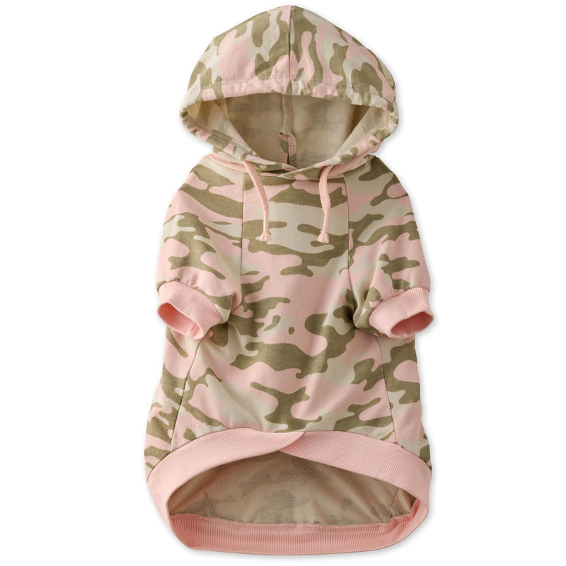 Rocky – The Orginal Lightweight Hooded TEE 100% Organic Cotton Dog Hoodie Pet Coat Sweater for Small, Medium, Large Dogs, Pink Camo, Medium Medium (20-45 lbs) - PawsPlanet Australia