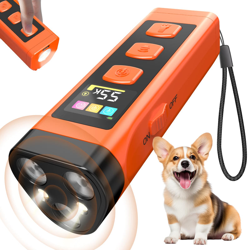 Dog Bark Deterrent Device, 2025 Anti Barking Device for Dogs 65FT Far Ultrasound Dog Bark Deterrent, Humane Alternative to Training Collars, Works Indoors & Outdoors - Stubborn Barking Solution - PawsPlanet Australia