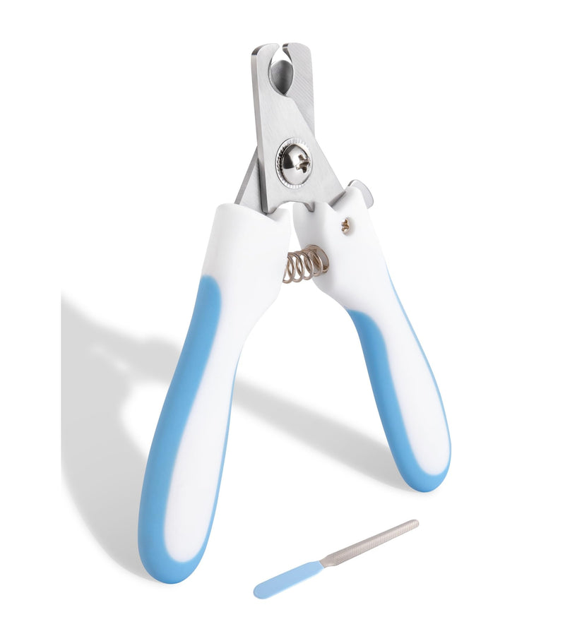 AIXINPET Dog & Cat Nail Clippers and Trimmers - with Free Nail File, Protective Guard to Avoid Over Cutting, Extra Sharp Blade - Suitable for Small to Large Dogs, Puppies, Birds and Rabbits (Large) - PawsPlanet Australia