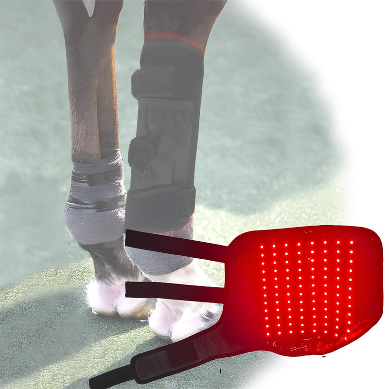 Infrared & Red Light Therapy Wrap for Horses, Reduces Inflammation Pain Relief, Wearable Red Light Therapy Hoof Boots for Horse Leg Pain - PawsPlanet Australia