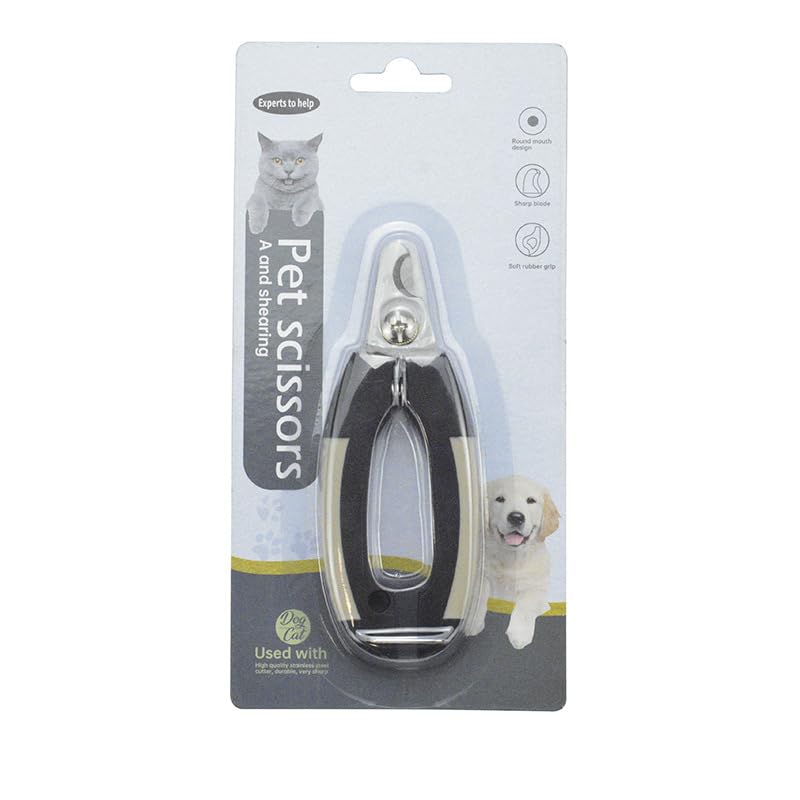 KUOUDOM Professional Dog Nail Trimmer - Nail Clippers & Supplies for Grooming - Dog Claw Care for Small & Small Khaki - Standard, 5" x 2" - PawsPlanet Australia