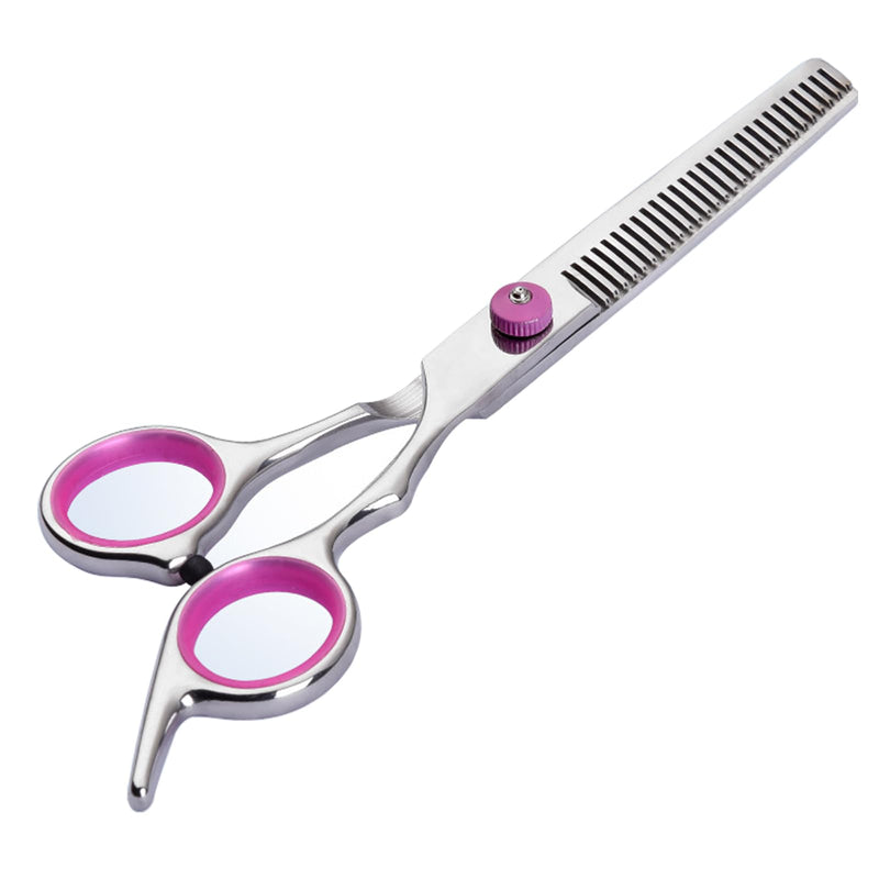 Dog Grooming Scissors,Pet Hair Scissors with Safety Round Tips Heavy Duty Titanium Stainless Steel Professional Dogs Cats Pets Grooming Shears (Teeth clipper) Teeth clipper - PawsPlanet Australia