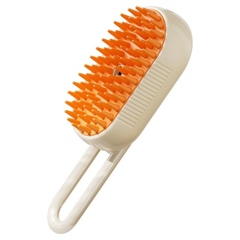 3-in-1 Cat Grooming Brush – Water Spray & Self-Cleaning Shedding Brush for Cats & Dogs – Pet Hair Removal & Massage Comb for Long & Short Hair (white) (Red Box) (Red box) Red box - PawsPlanet Australia