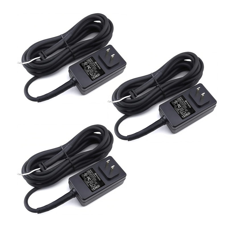 3 Packs Replacement Charging Cords Compatible with Andis Excel SMC Model Clippers, 12 Feet Long Power Cord for Pet Clipper, Black 3 Packs - PawsPlanet Australia