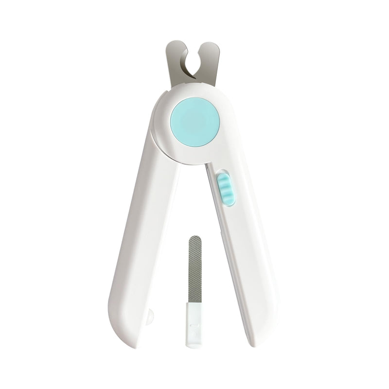 Pet Nail Clippers with Light - Safe Trimming for Cats & Dogs, Illuminates Quick to Prevent Overcutting, Includes Nail File for Thick Nails - PawsPlanet Australia