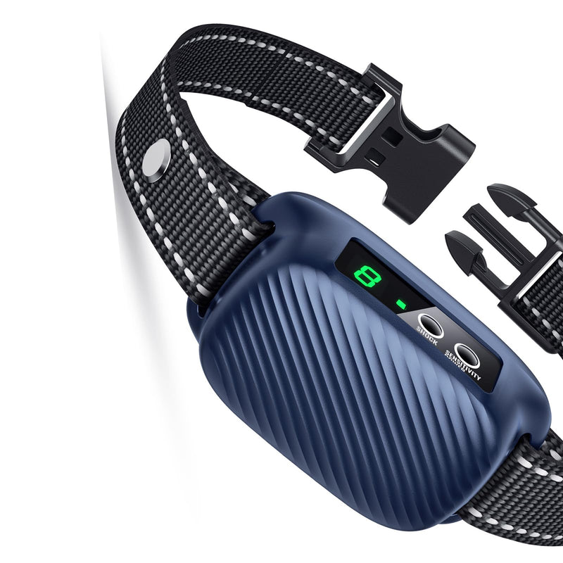 Dog Bark Collar, Automatic Bark Collar with 8 Adjustable Sensitivity for Large Medium Dogs, Humane - PawsPlanet Australia