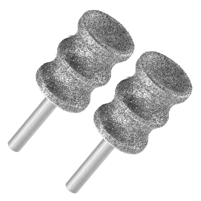 Dog Nail Grinder Bits for Dog and Cat Pet Nail Grinder Attachment Pet Nail File & Clippers for Medium Large Dogs B (2Pack) Double B X-Large Silver - PawsPlanet Australia
