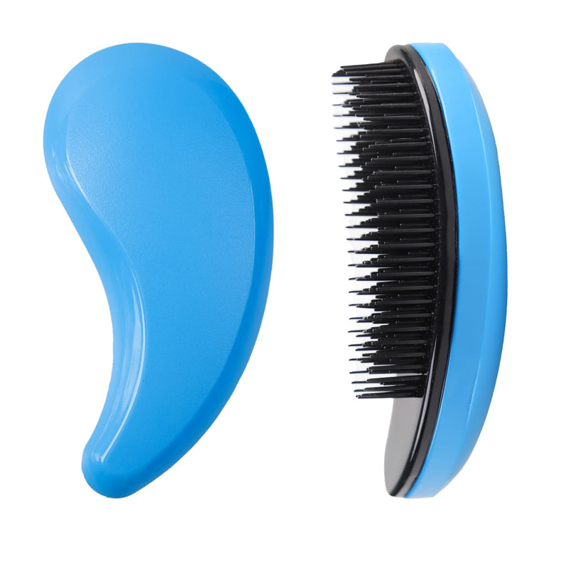 Small Dog Brush Puppy Brush for Small Dogs Soft Dog Bath Brusher Gentle Dogs Hair Remover Brushes Grooming Tool for Teddy Yorkies Maltese Shih Tzu Chihuahua Puppy Hair Brushes, Blue - PawsPlanet Australia