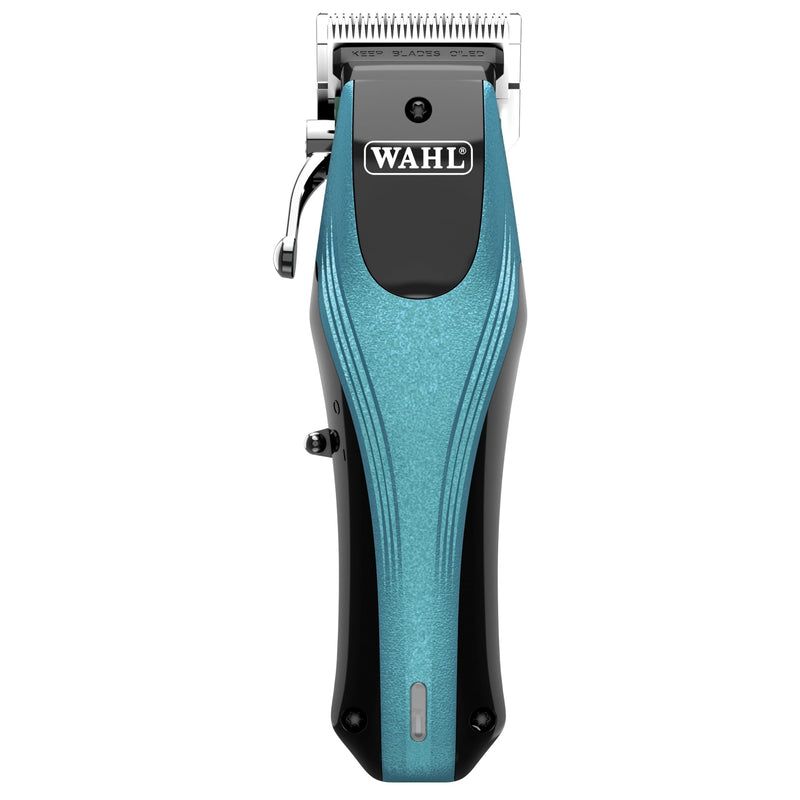 Wahl Pro Animal Groom Lite Pet Clipper - Cordless & USB Charging - Adjustable Blades - Professional Grooming Kit for Dogs, Cats & Small Pets - Black/Metallic Blue - PawsPlanet Australia