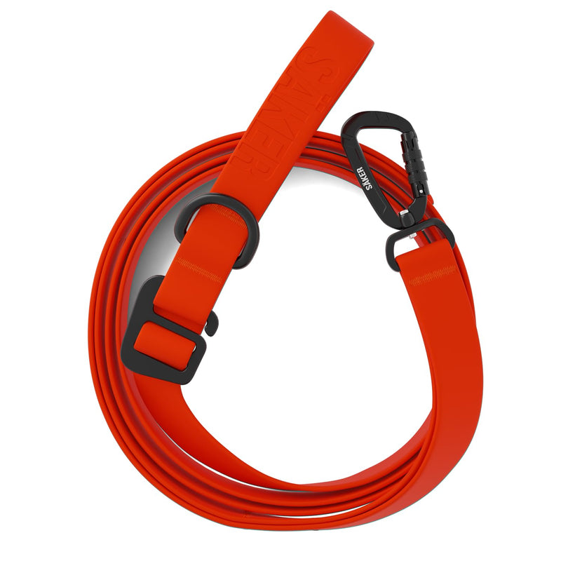 Kelp Waterproof Leash - Orange Alpine Orange - PawsPlanet Australia