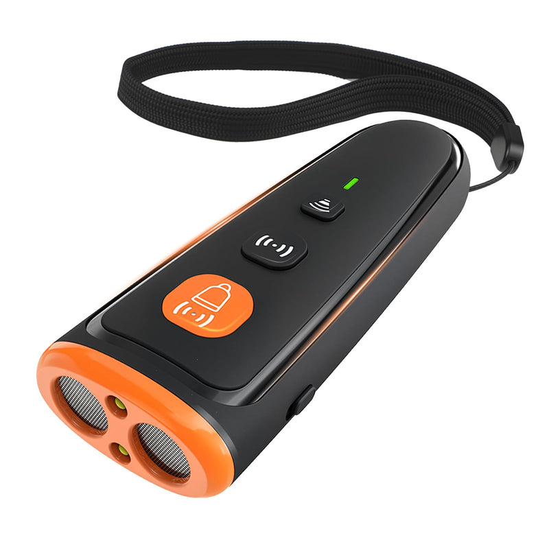Dog Bark Deterrent Devices - Ultrasonic Flashlight Sound. Anti Barking Device for Dogs (Portable and Rechargeable with Stylish Design) - PawsPlanet Australia